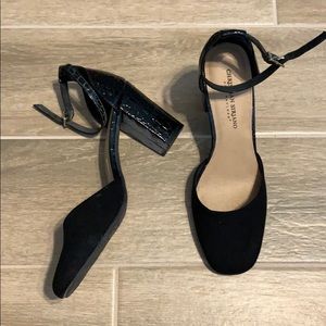 Black Christian Siriano Heels